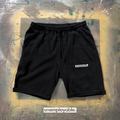 capsule 002 fleece shorts - black